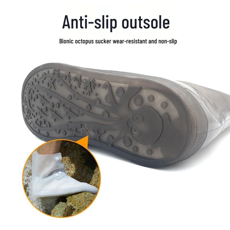 JAJALIN Waterproof Rain Shoe Covers