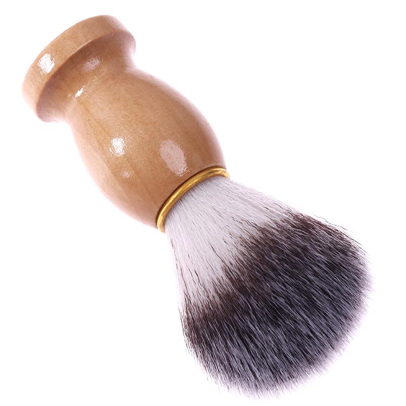 Men'S Shaving Brush Salon Men Facial Beard Cleaning Appliance Shave Style Tool