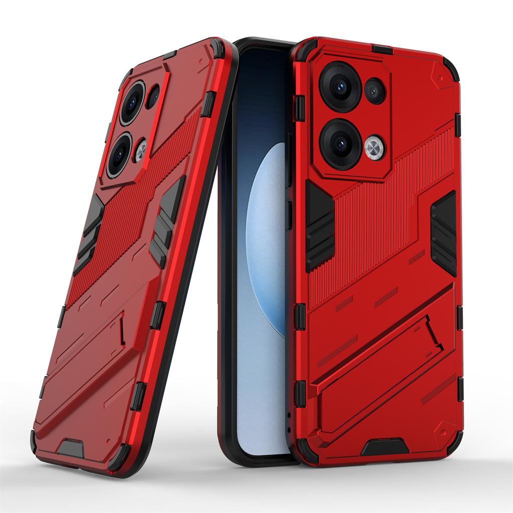Pro Oppo Reno13 5G (Globální) Pouzdro PC + TPU Nárazuvzdorný kryt na telefon s podpěrou