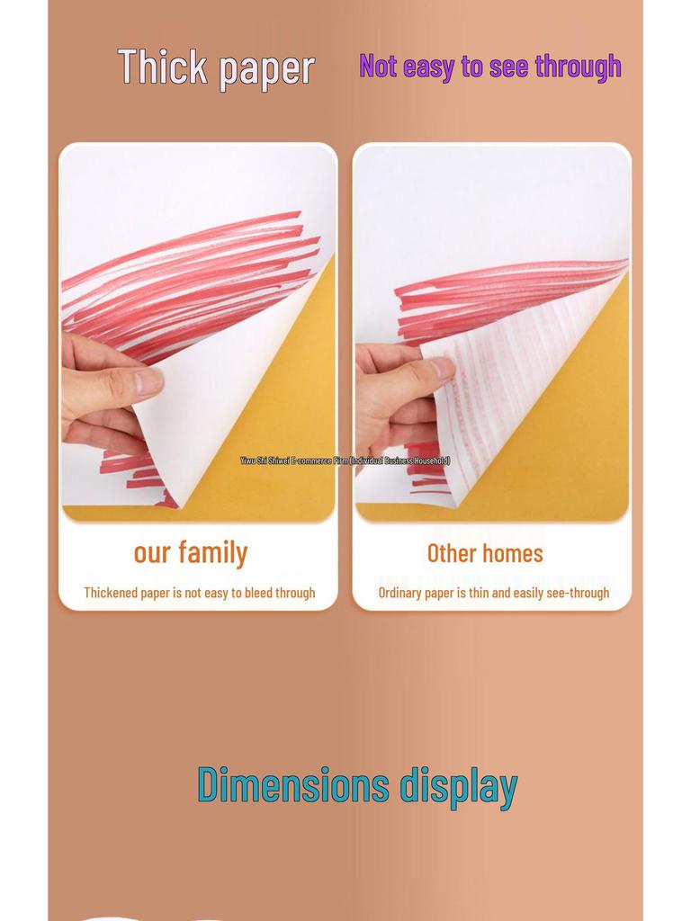 100-Meter Blank Graffiti Scroll: White Canvas for Children and Kindergarten Art