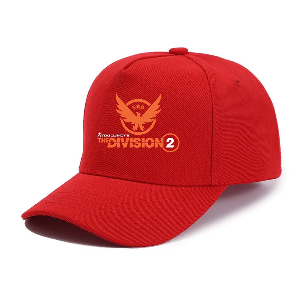 Кепка The Division 2 Tom Clancy s SHD PS4 PC Игра XBOX Хип-хоп Кепки Snapback Повседневные Для Путешествий На Открытом Воздухе Защитные от Солнца 55CM-60CM