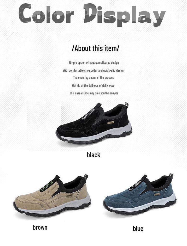 New 2025 Plus Size Casual Outdoor Sneakers - Men's & Unisex Running Shoes