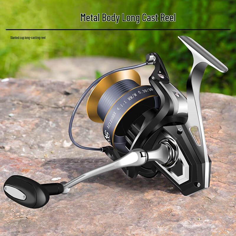 Iosn AC Metal Spinning Fishing Reel