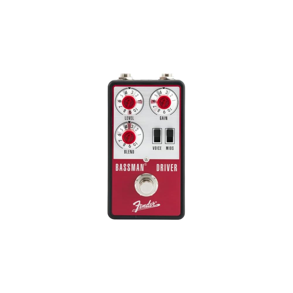 Fender Bassman® Driver Overdrive Pedal for Bass Guitar