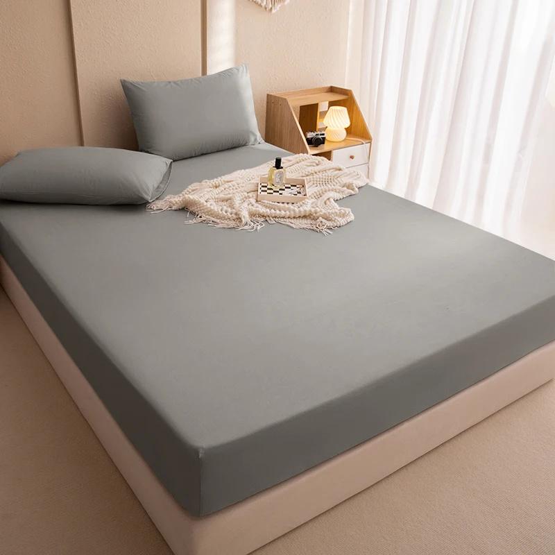 Lenzuolo Impermeabile TPU SPA Coprimaterasso per Coppia Tappetino per Urina Tappetino per Letto Elastico Lenzuola Copripiumini per Singolo Matrimoniale King Queen
