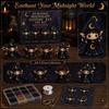 Zestaw do samodzielnego tworzenia figurek elfów w stylu gothic z koralików 3D Zestaw ręcznie robionych koralików Zawiera narzędzia i instrukcje do wykonania czterech szczegółowych miniaturowych modeli
