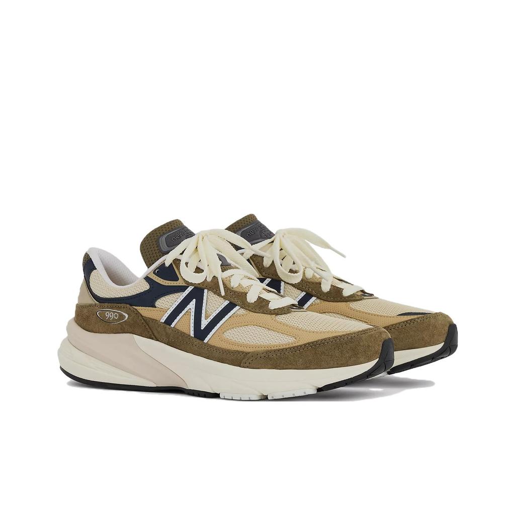 Teddy Santis x New Balance 990v6 Made in USA Dark Camo Unisex Sneakers Green Incense Natural-Indigo U990WO6