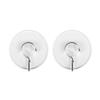 10Pcs/set Kitchen Bathroom Rubber Clear Hangers Wall Hook Suction Cup Transparent Sucker