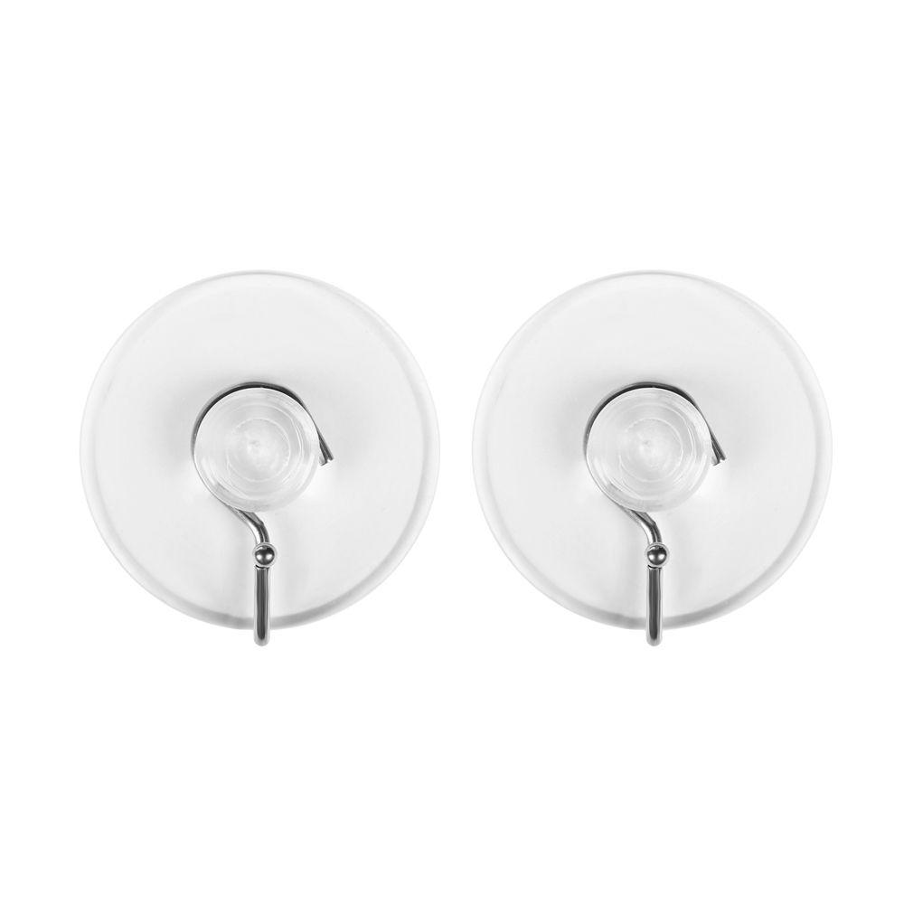 10Pcs/set Kitchen Bathroom Rubber Clear Hangers Wall Hook Suction Cup Transparent Sucker