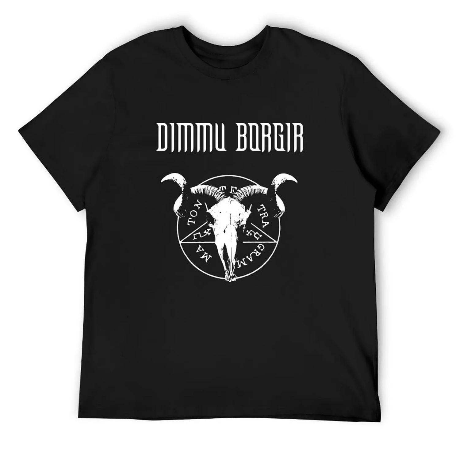 

Dimmu Borgir Norwegian black metal band T-Shirt oversizeds Funny t-shirts heavyweights gifts for boyfriend oversized t shirt men XXXXXL чорний
