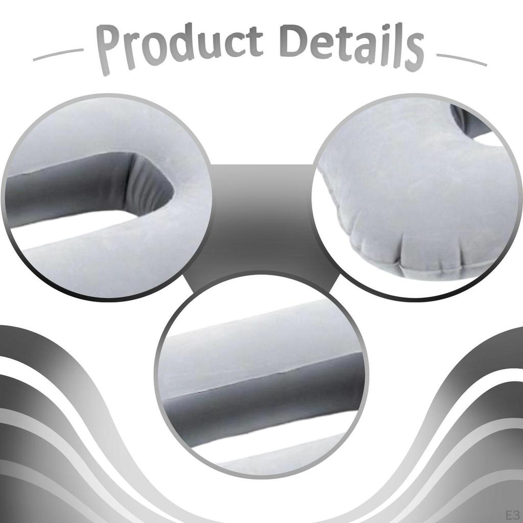 Ear Piercing Pillow Ergonomic Soft Comfortable Foldable Portable Pierced Ears Guard for Living Room,