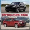A28G-Car Clear Headlight Lens Cover Replacement Headlight Head Light Lamp Cover For-Porsche Cayenne 2008-2010