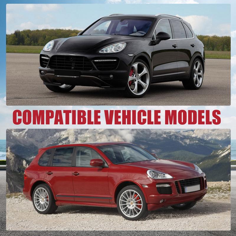 A28G-Car Clear Headlight Lens Cover Replacement Headlight Head Light Lamp Cover For-Porsche Cayenne 2008-2010