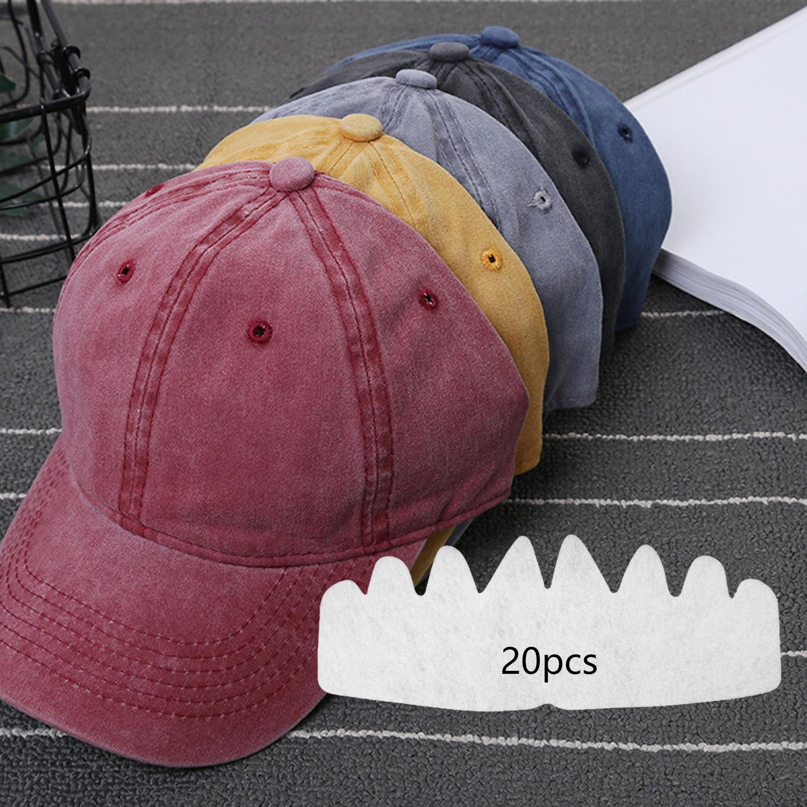 

20 Baseball Cap for Summer And Travel White 26cmx10cm