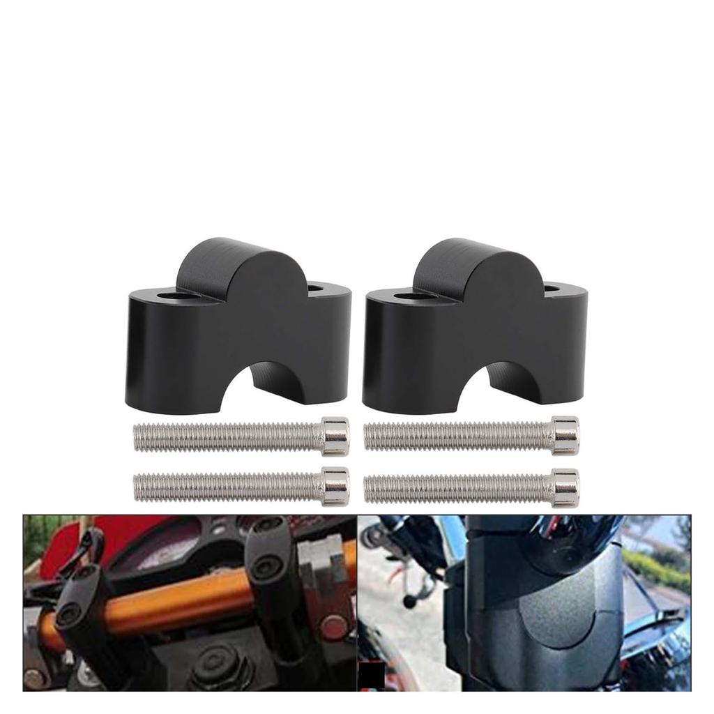 Lenkererhöhung Klemme 1 Paar Motorrad Lenkererhöhungen 28mm 1 1/8" 22mm 7/8" 25.4mm