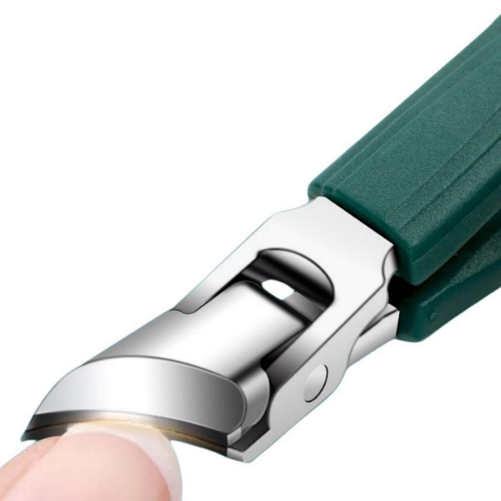 25° Angled Ultra-Sharp Nail Clippers, Anti-Splatter, for Thick and Hard Nails - Eagle Beak Design Pliers