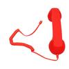 Retro Phone Handset Type C Wired Telephone Handset Handheld Receiver with Mic and Speaker for Conference Call