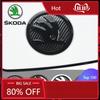 Samolepka na auto 2025 Nová 80mm 90mm ABS Znak Pro Skoda Fabia 1 2 Octavia a7 RS Superb Rapid Yeti Karoq Vision Auto Přední Zadní B