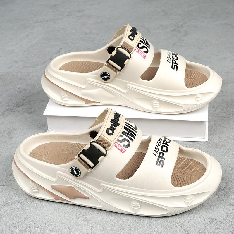 Sandals Summer Hole Shoes Casual Platform Dual Purpose Beach Cool Slippers Sports Vietnam Drag