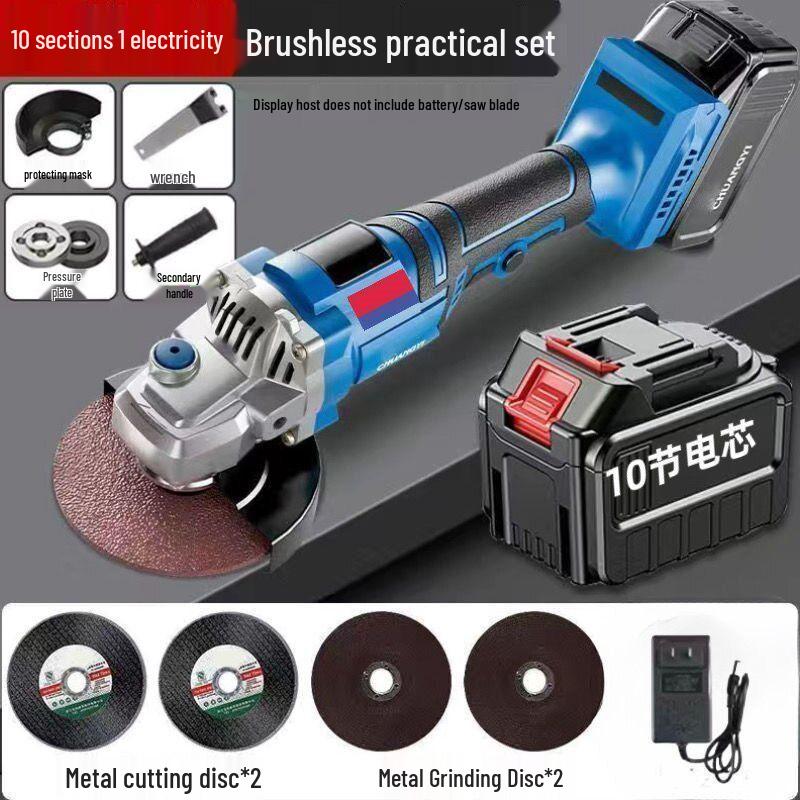 Dongcheng High-Power Multifunctional Cordless Angle Grinder with Lithium Battery