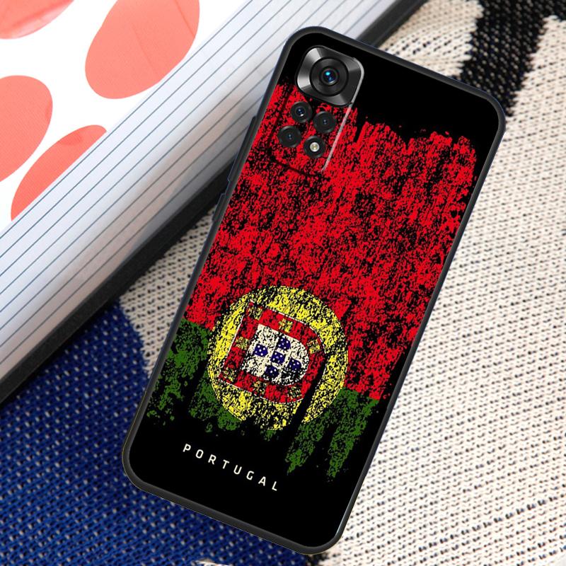

Чехол с национальным флагом Португалии для Xiaomi Redmi Note 8 9 10 11 12 Pro 8T 9S 10S 11S Redmi 12C 9C 9T 10A 10C Cover Redmi Note 11S