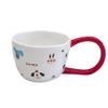 Hand Pinch Big Ear Mug Cartoon Puppy Ceramic Cup Creative Coffee Cup Color Box Couple Cup Gift