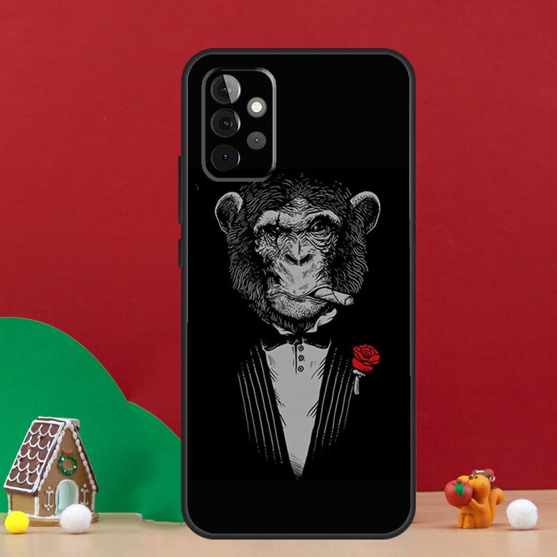 

Cartoon Monkey Case For Samsung Galaxy A56 A33 A13 A36 A23 A52 A32 A12 A54 A34 A14 A16 A53 A15 A35 A55 A17 Samsung A12