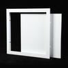Aluminum Alloy Access Panel Easy-Snap Opening Flush Inspection Hole Inspection Port Removable Wall Ceiling Hole Cover Universal
