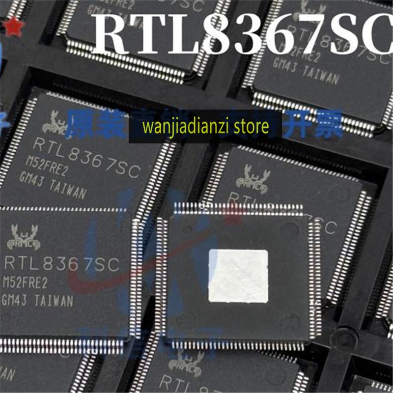 

New original RTL8367SC-CG RTL8367SC package QFP128 Ethernet interface chip білий