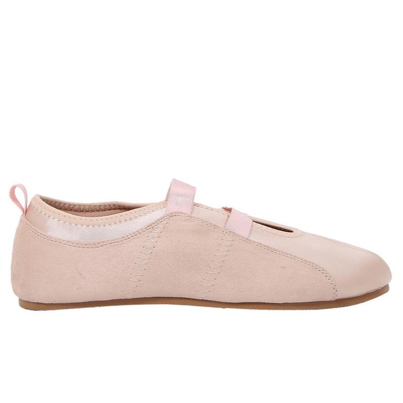 

Fashion Summer New French Style Ballet Flat Shoes 2025 Oringial Design Casual Comfortable Sports Shoes Breathable Soft Pink Flat Shoes 35 розовый