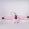 Chaveiro de Macaco de Pelúcia Fofo Pingente de Mochila Gorila Animal de Braços Longos Pingentes de Bolsa Decoração de Chaveiro Presentes de Aniversário para Adultos e Crianças
