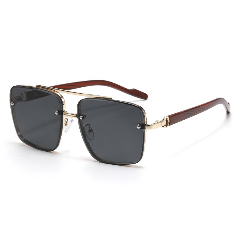 Luxury Square Men Sunglasses Wooden Vintage Designer Trendy Glasses Sunglasses Women Personalized Sunglasses Hombre