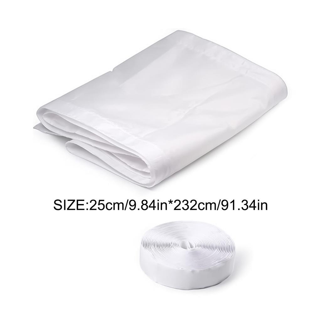 Home Door and Window Seal Kit Easy Installation Window Vent Seal for Prevent Air from Returning