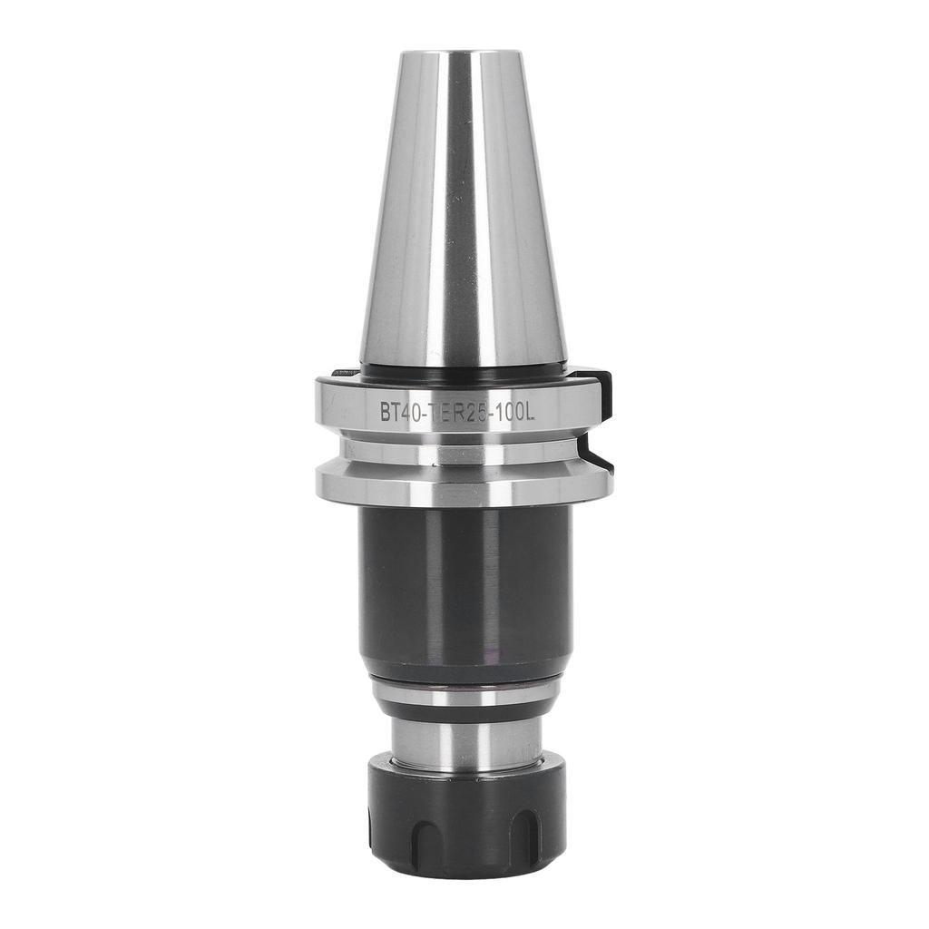 Telescoping Tool Holder with Floating Tap Spring 40cr Alloy Steel Collet Chuck Tapping Tool Holder BT40‑TER25‑100L
