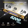 Rotating Magnetic Base LED Work Light Rechargeable Under Hood Work Light Bar  Vehicle Inspection