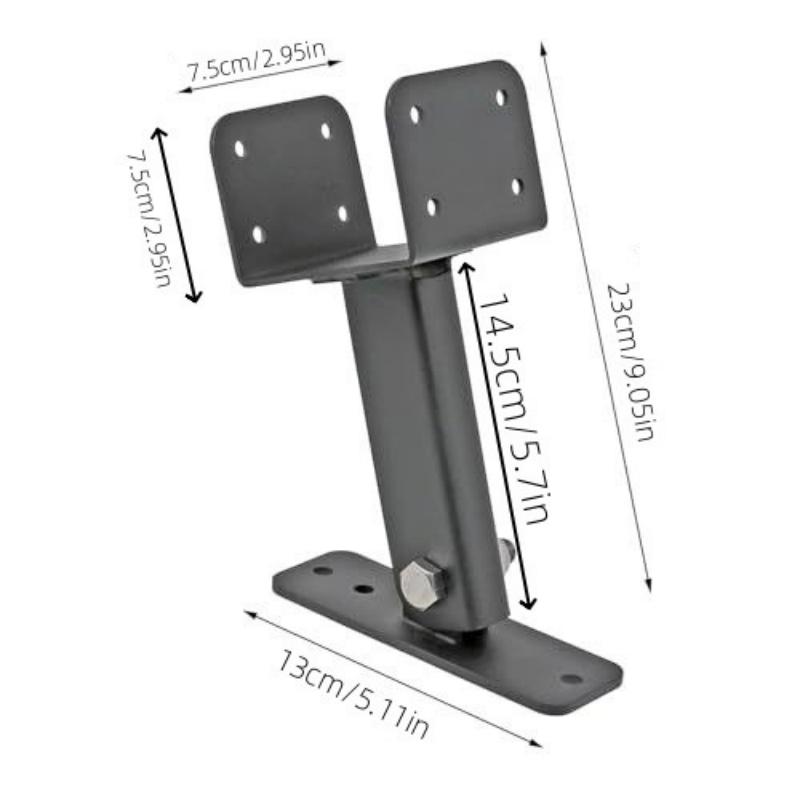Roof Riser Brackets Kit Pergola Roof Riser Beam Bracket Heavy Duty Pergola Brackets Adjustable Saddle Roof Riser Post