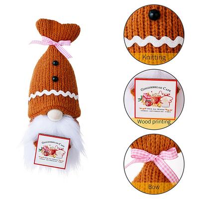 Christmas Faceless Doll Christmas Tree Plush Gnome Hanging Pendant For Home Party Ornaments New Year