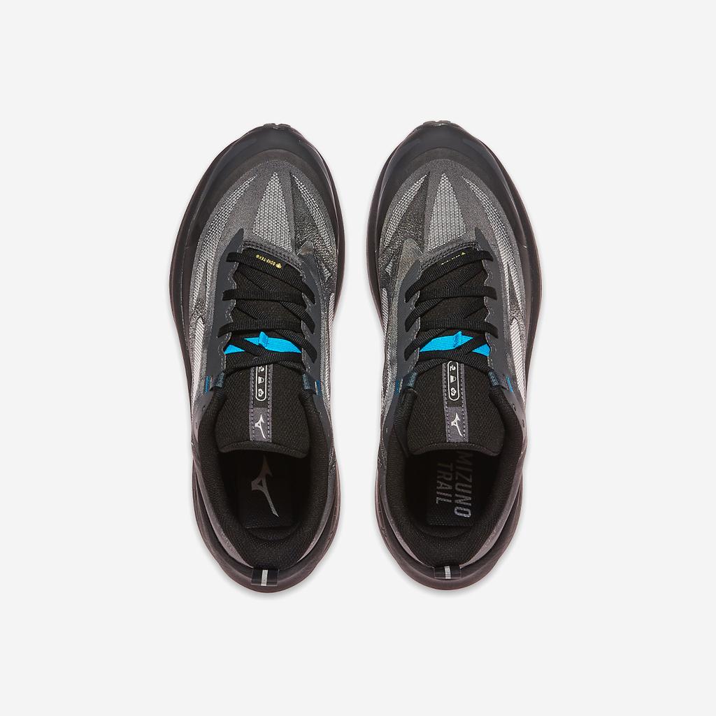 [Mizuno] Neo Daichi 10 Gore-Tex Wide [J1GM268351-BLACK OYSTER/BLACK/BLUE JEWEL]
