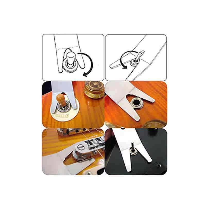 Electric Guitar & Bass Multifunctional Knob Removal Tool
