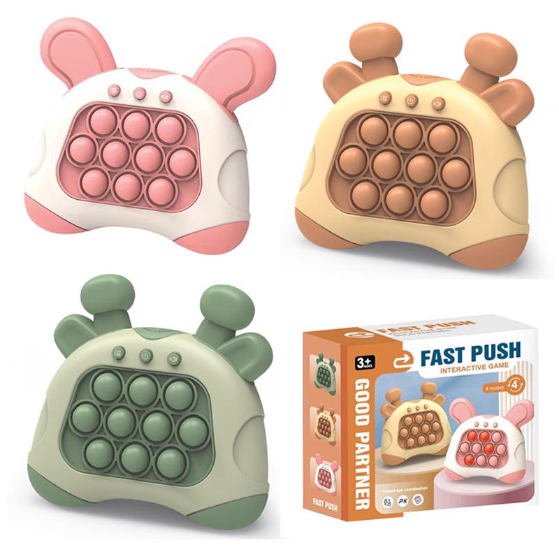 

Cross-Border Pop-and-Push Puzzle Game: Whack-a-Mole Educational Toy for Kids