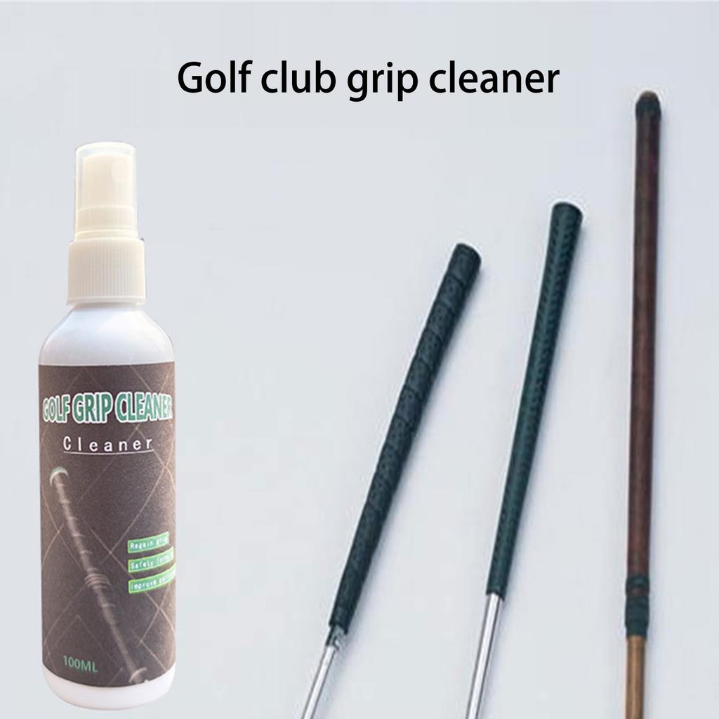 Portable Golf Grip Cleaner Dirt Remover 100ml Grip Cleaning Spray Golf Grip Cleaning Tool for Improved Performances