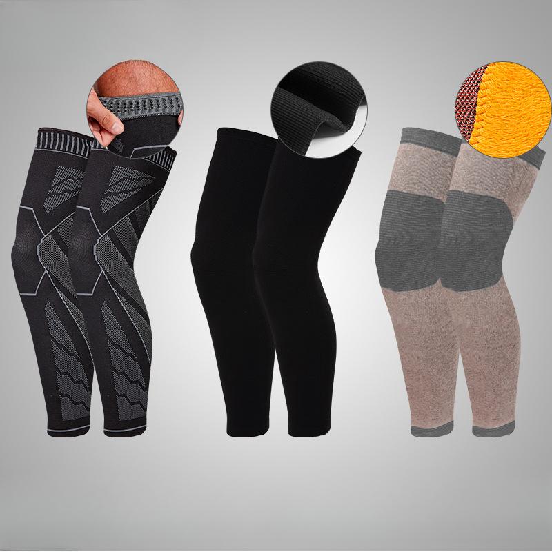 Sports Pressure Leggings, Knee Pads, Long Sleeves, Basketball Men's Protective Gear, Pantyhose, Running, Deadlift, Long, Four Seasons, Thin, Muay Thai