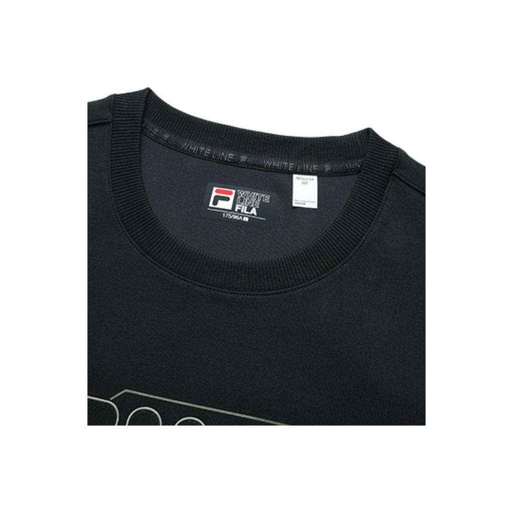 Fila Moletom Esportivo Tricotado de Gola Redonda Básica Masculino Moletom Azul Lendário F11M217203F-NV