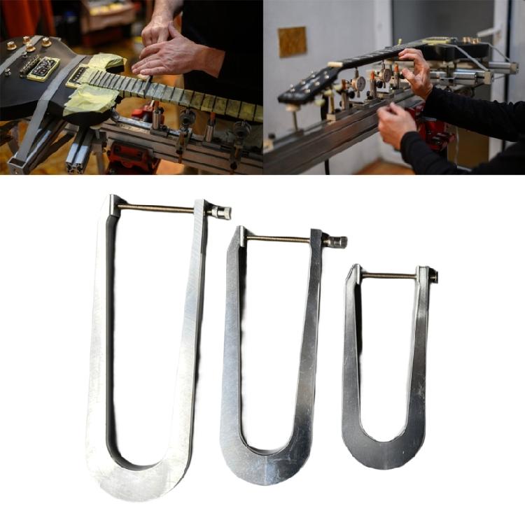 Aluminum Violin Bracing Clamp Sound Beam Crack Bonding Repair Clamp Violin Guitar Bass Bar Clamps Luthier Tools