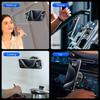 Verbesserte 360° Vakuum-Magnet-Handyhalterung Magnetische Auto-Handyhalterung, Freisprech-Saugnapf-Handyhalter für Auto/Fitnessstudio/Spiegel