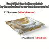 3Pcs Golden Dragon Duvet Cover Set (1 Duvet Cover + 2 Pillowcases No Insert) High-Definition Print Exquisite 3D Style