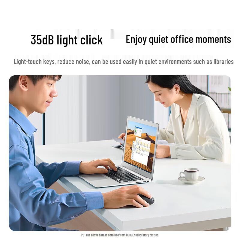 UGREEN Ergonomic Wireless Mouse
