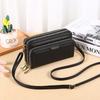 New Women's Long Wallet Double Layer Double Zipper Large Capacity Clutch Bag Multifunctional Fashion Shoulder Bag