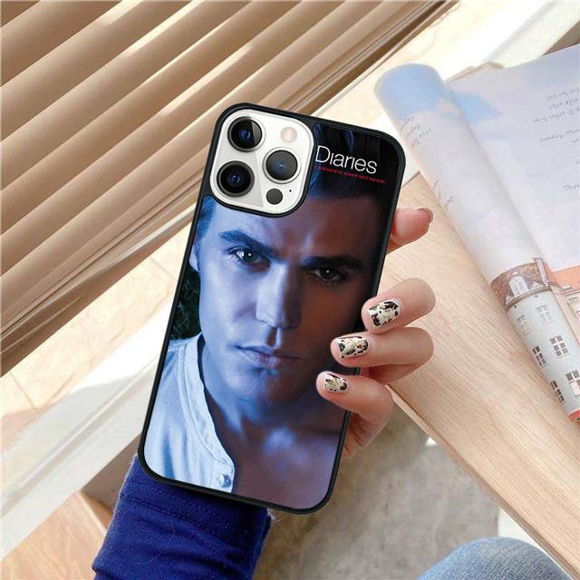 Vampire Diaries Stefan Salvatore Handyhülle Cover Für iPhone 17 Air 16 15 14 11 13 Pro Max 12 Plus Max Hülle Coque