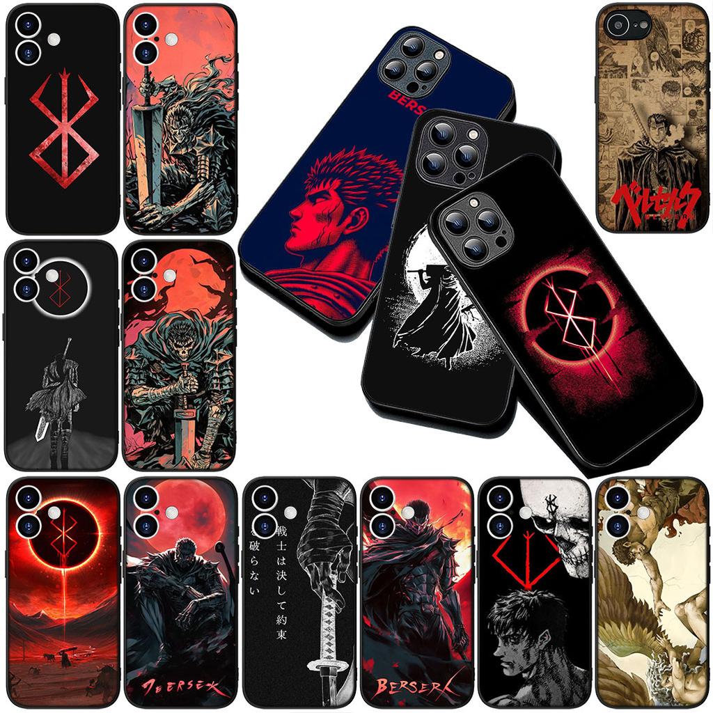 Cover for Samsung Galaxy S10 S8 S9 Plus A33 A34 A31 70 A71 A72 Note 20 9 8 S10E Casing Phone Case Berserk Cartoon Guts
